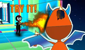 Stickman Run 4D - Fun Run Screenshot 1