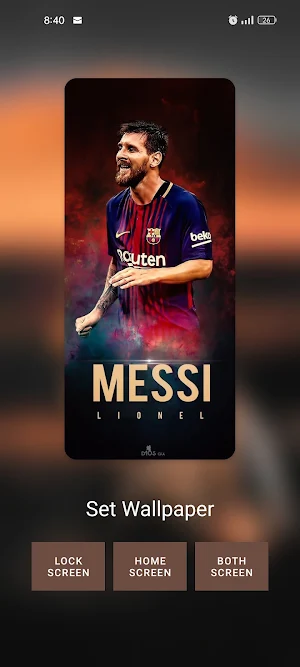 Leo Messi Wallpaper 4K Screenshot 2