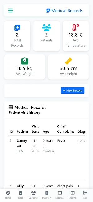 Pediatric Clinic Management Rx Screenshot 3