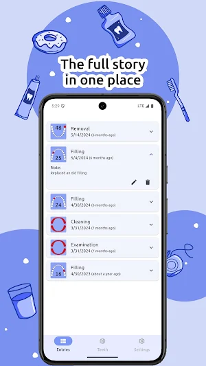 Denty: Teeth Map & Notes Screenshot 3