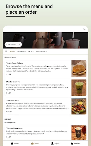 Main Street Roasters Screenshot 1