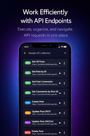 API tester Screenshot 1