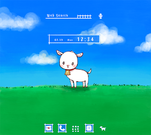 Lovely Little Goat Theme +HOME Screenshot 0