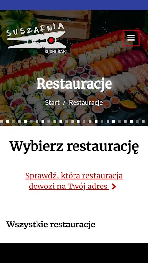 Suszarnia Wrocław Sushi & Bar Screenshot 1