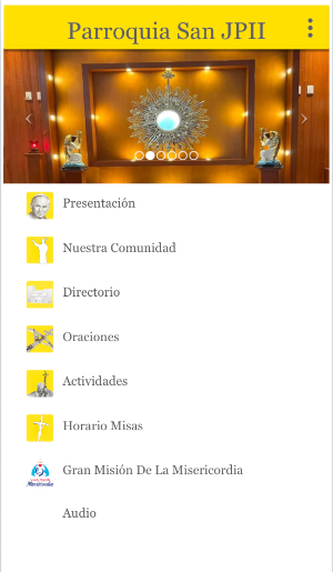 Parroquia San JPII Screenshot 0