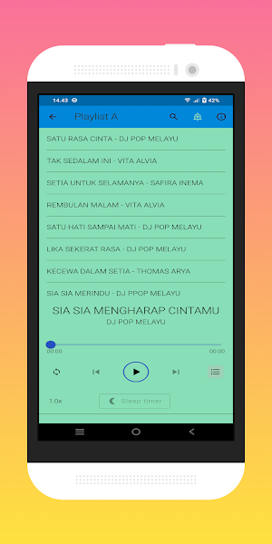 Dj pop melayu Screenshot 3