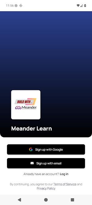 Meander Learn Screenshot 2