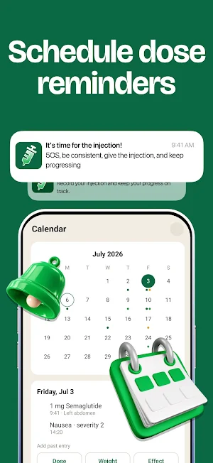Dosi: GLP-1 Tracker Screenshot 3