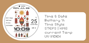 Earthy Life Watch Face Screenshot 1
