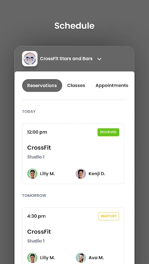 CrossFit Stars and Bars Screenshot 2