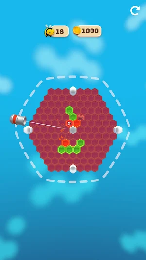 Buzzing Blast Shooter Screenshot 1