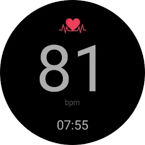 Only HeartRate Watch Face Screenshot 3