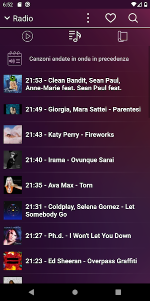 MyRadioOnline - Radio Italiane Screenshot 2