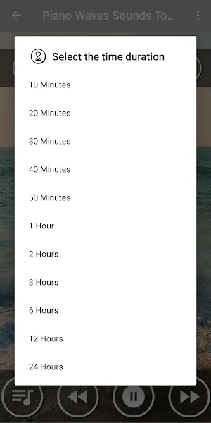 Calm Piano Music & Ocean Waves Screenshot 2