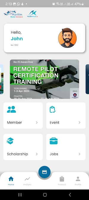 Maritim Muda Connect Screenshot 0