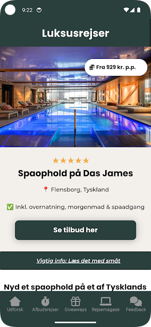 Luksusrejser Screenshot 1