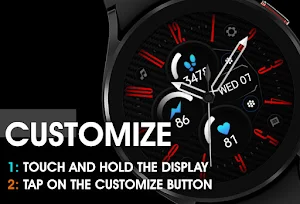 Carbon Classy Watch Face Screenshot 2