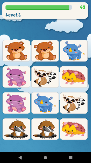 Animal Memory Game Screenshot 2