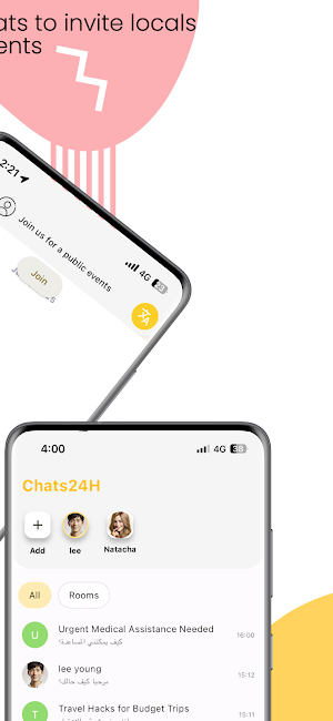 AI Chats24H: Nearby Chat & Aid Screenshot 2