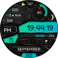 Digital Miqykof Watch Face