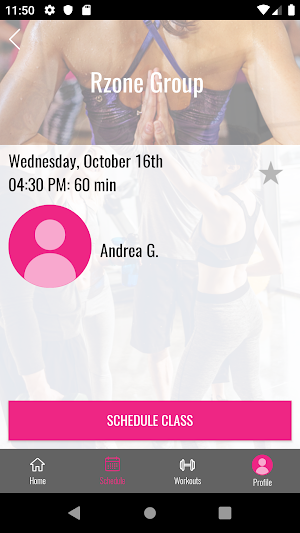 RZone Fitness Screenshot 3