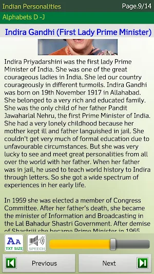 Great Indian Persons Screenshot 1