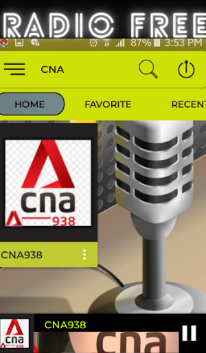 CNA938 Radio Station CNA938 Screenshot 0