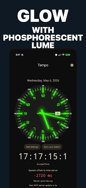 Tempo · Atomic Watch Sync Screenshot 3