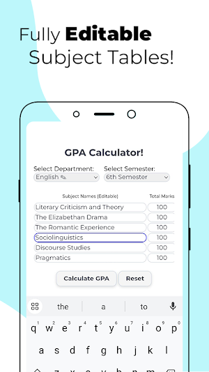 Easy GPA Calculator Screenshot 3