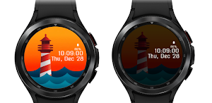 Lighthouse Animated Watch Face Screenshot 1