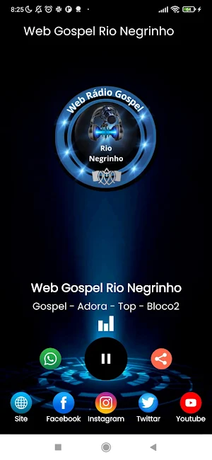 Web Gospel Rio Negrinho Screenshot 3