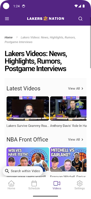 LakersNation.com Screenshot 3