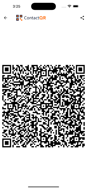 ContactQR Screenshot 3