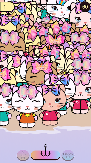 Miss Kitty Fishing Fidget Toy Screenshot 2
