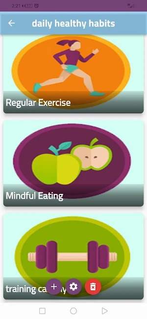 daily healthy habits Screenshot 2