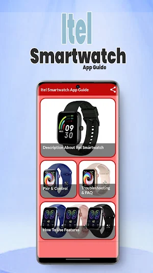 Itel Smartwatch App Guide Screenshot 1