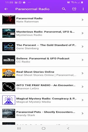 Paranormal Radio Podcast Screenshot 2