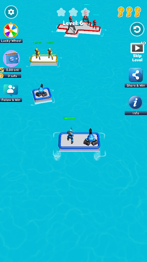 Troop Raft War Arena Screenshot 1