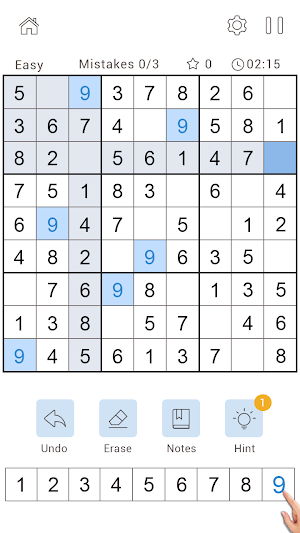 Daily Sudoku Classic Screenshot 1