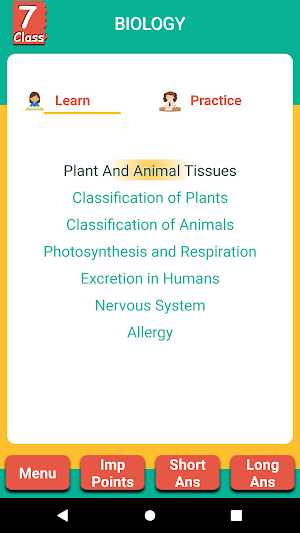 ICSE Class -7 Screenshot 3