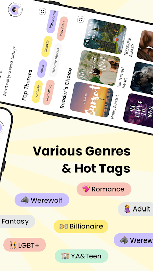 Starry Lib-Romance Stories Screenshot 1