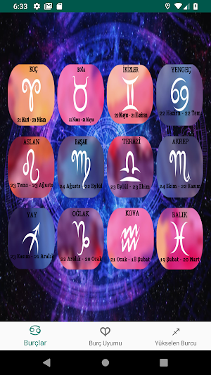 Burçlar ve Günlük Burç Falı Screenshot 0