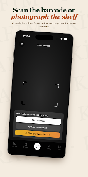 Rafım: Book Tracker & Library Screenshot 1