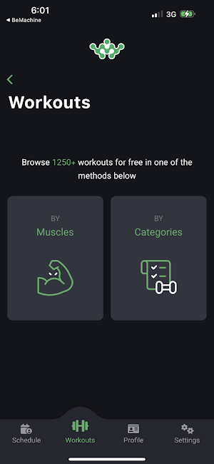 BeMachine | Human Coach App Screenshot 1