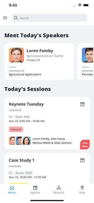 LMA Conferences Screenshot 1