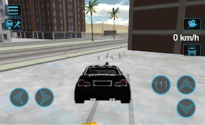 Police Car Drift 3D Screenshot 2