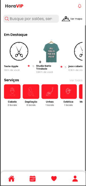 HoraVIP Cliente Screenshot 0