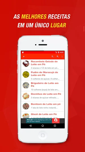 Receitas com Leite em Pó Screenshot 3