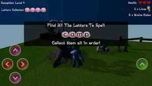 Bernard's 3D Brain Hunt Screenshot 1