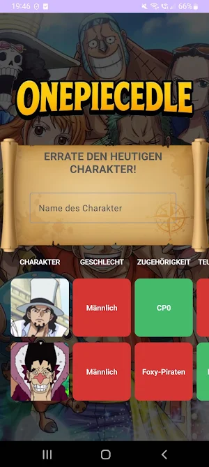 Onepiecdle Screenshot 1